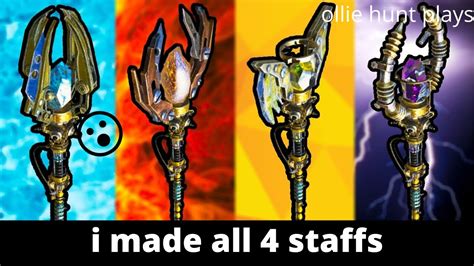 Real magic staff handheld